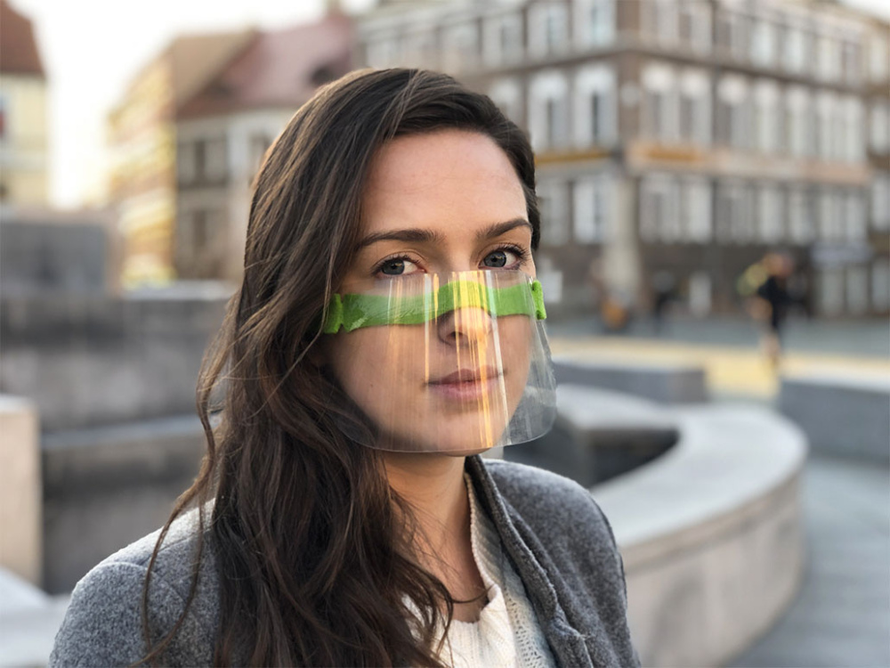 Logo trade ärikingituse pilt: HESTIA näokaitse - läbipaistev mask suu ja nina jaoks 1452162